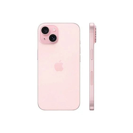 Смартфон Apple iPhone 15 128 ГБ. Цвет: розовый