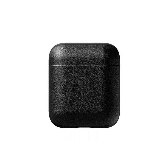 Чехол Nomad Rugged Case для Apple Airpods, натуральная кожа. Цвет: черный