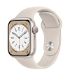 Apple Watch Series 8, 45мм, корпус из алюминия цвета "Сияющая звезда"