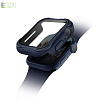 Чехол Uniq Torres антимикробный для Apple Watch 4/5/6/SE 40мм. Цвет: синий