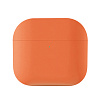 Чехол защитный uBear для AirPods 3, силиконовый. Цвет: оранжевый