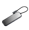 USB-хаб Baseus Multi-functional Type-C - USB3.0x3 + HDMI 4K + PD. Цвет: серый