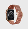 Ремешок нейлоновый Uniq Aspen для Apple Watch 42мм/44мм. Цвет: розовый