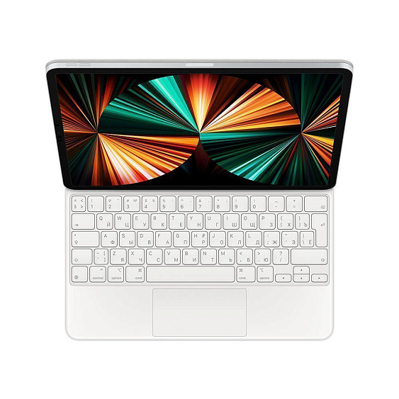Клавиатура Magic Keyboard для iPad Pro 11" (3d Gen)/iPad Air (4th Gen), русская раскладка, белая