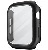 Чехол Uniq Nautic +9H glass влагозащищённый IP68 для Apple Watch 4/5/6/SE 44мм. Цвет: чёрный