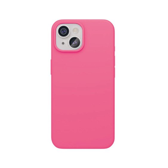 Чехол защитный vlp aster case с MagSafe для iPhone 15. Цвет: неоновый розовый