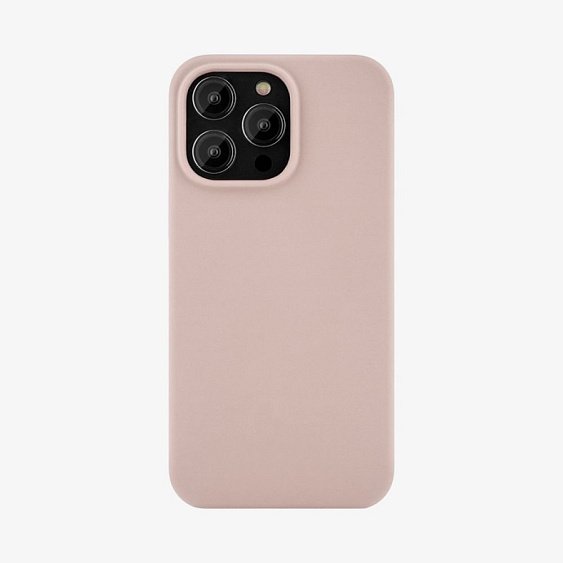 Чехол Ubear Touch Mag Case для iPhone 14 Pro Max, софт-тач силикон. Цвет: розовый