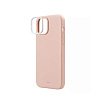 Чехол Uniq LINO MagSafe для iPhone 15. Цвет: розовый