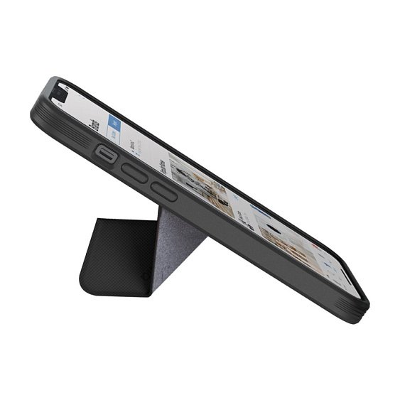 Чехол Uniq Transforma с MagSafe для iPhone 14 Pro Max. Цвет: чёрный