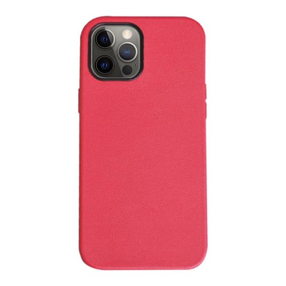 Чехол K-DOO Noble Collection Magsafe для iPhone 12 Pro Max, кожа. Цвет: красный
