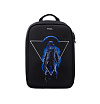 Рюкзак с LED-дисплеем PIXEL MAX - Цвет: Black Moon черный; BT