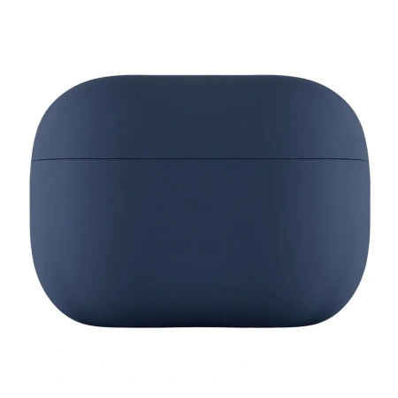 Чехол защитный Ubear для AirPods Pro 2, усиленный силикон. Цвет: тёмно-синий