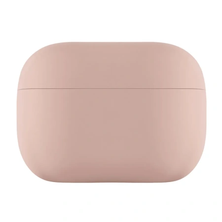 Чехол защитный Ubear для AirPods Pro 2, усиленный силикон. Цвет: розовый