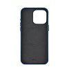 Чехол Ubear Capital Leather Case для iPhone 15 Pro Max, MagSafe, кожаный. Цвет: тёмно-синий