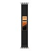 Ремешок нейлоновый Lyambda Premium Meleph для Apple Watch 38/40/41мм. Цвет: чёрный