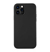 Чехол Ubear Touch Case для iPhone 12 Pro Max, силиконовый, софт-тач. Цвет: чёрный
