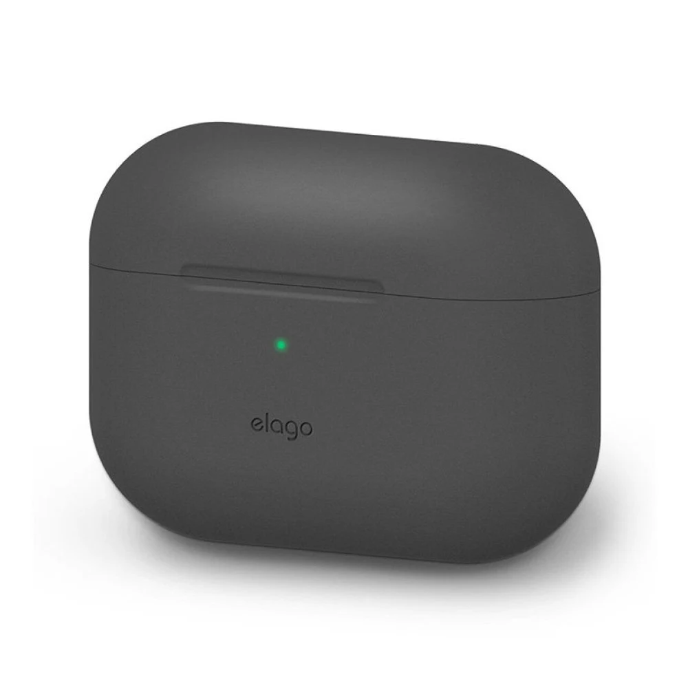Чехол защитный Elago для AirPods Pro, силикон. Цвет: тёмно-серый