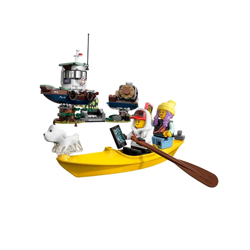 Конструктор LEGO "Старый рыбацкий корабль" серия HIDDEN SIDE