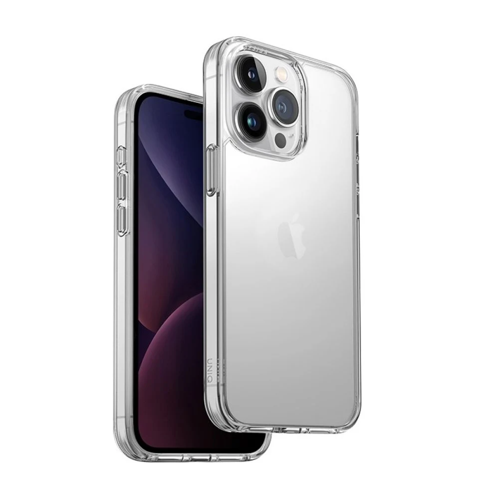 Чехол Uniq Lifepro Xtreme для iPhone 15 Pro Max. Цвет: прозрачный