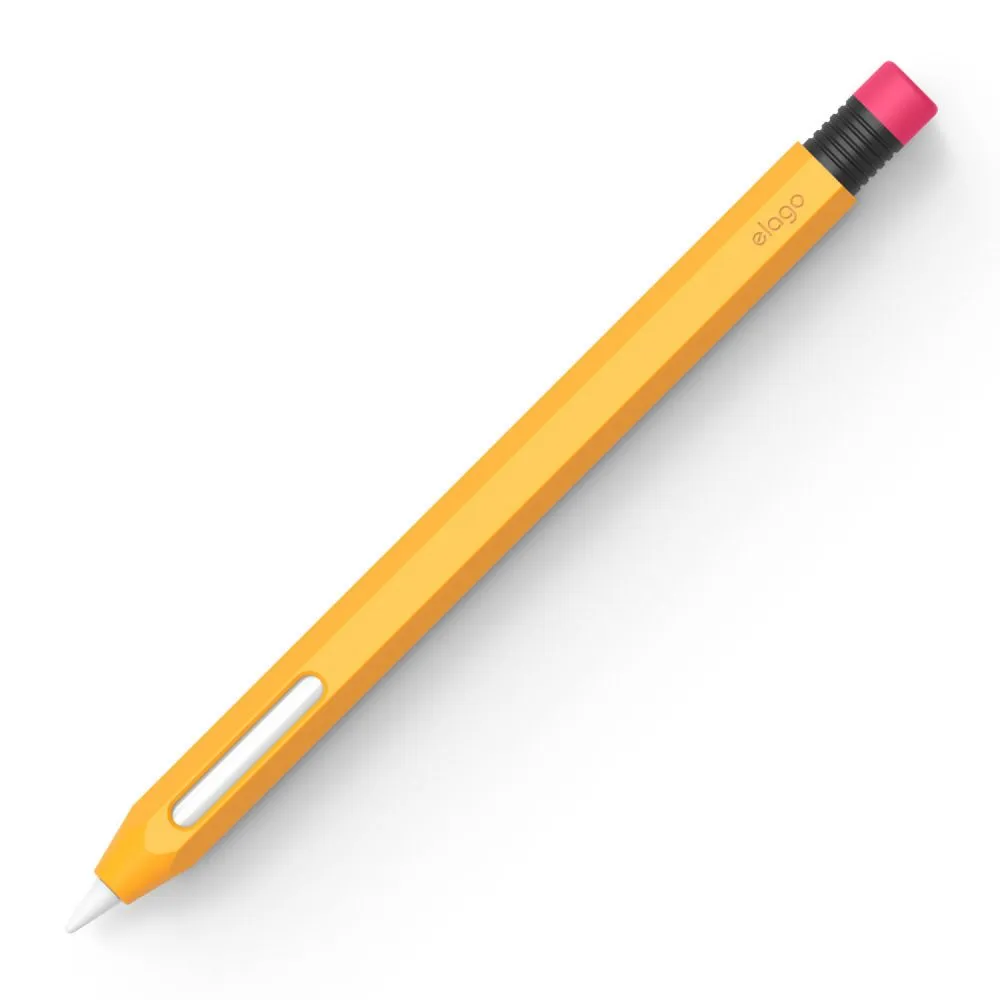 Чехол Elago для стилуса Apple Pencil 2, силикон. Цвет: жёлтый