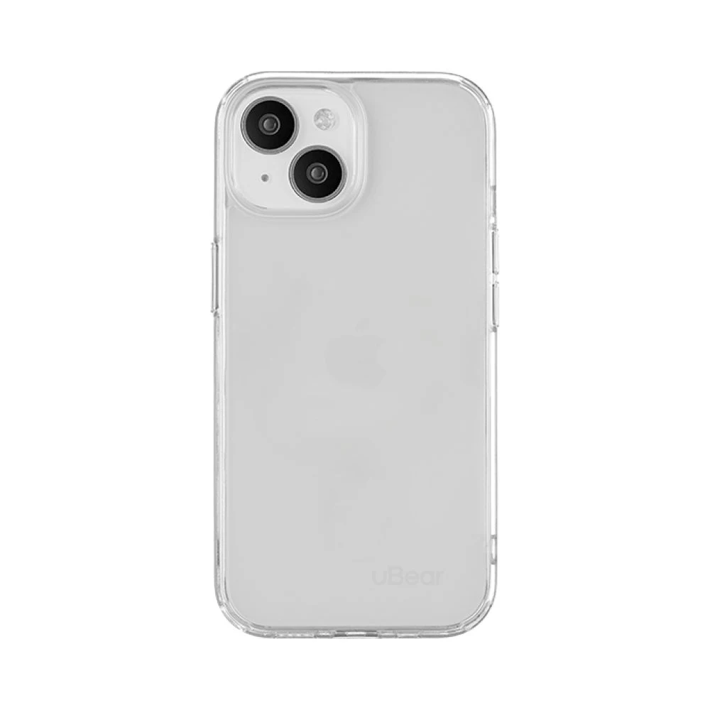 Чехол Ubear Real Case для iPhone 15 Plus, усиленный. Цвет: прозрачный