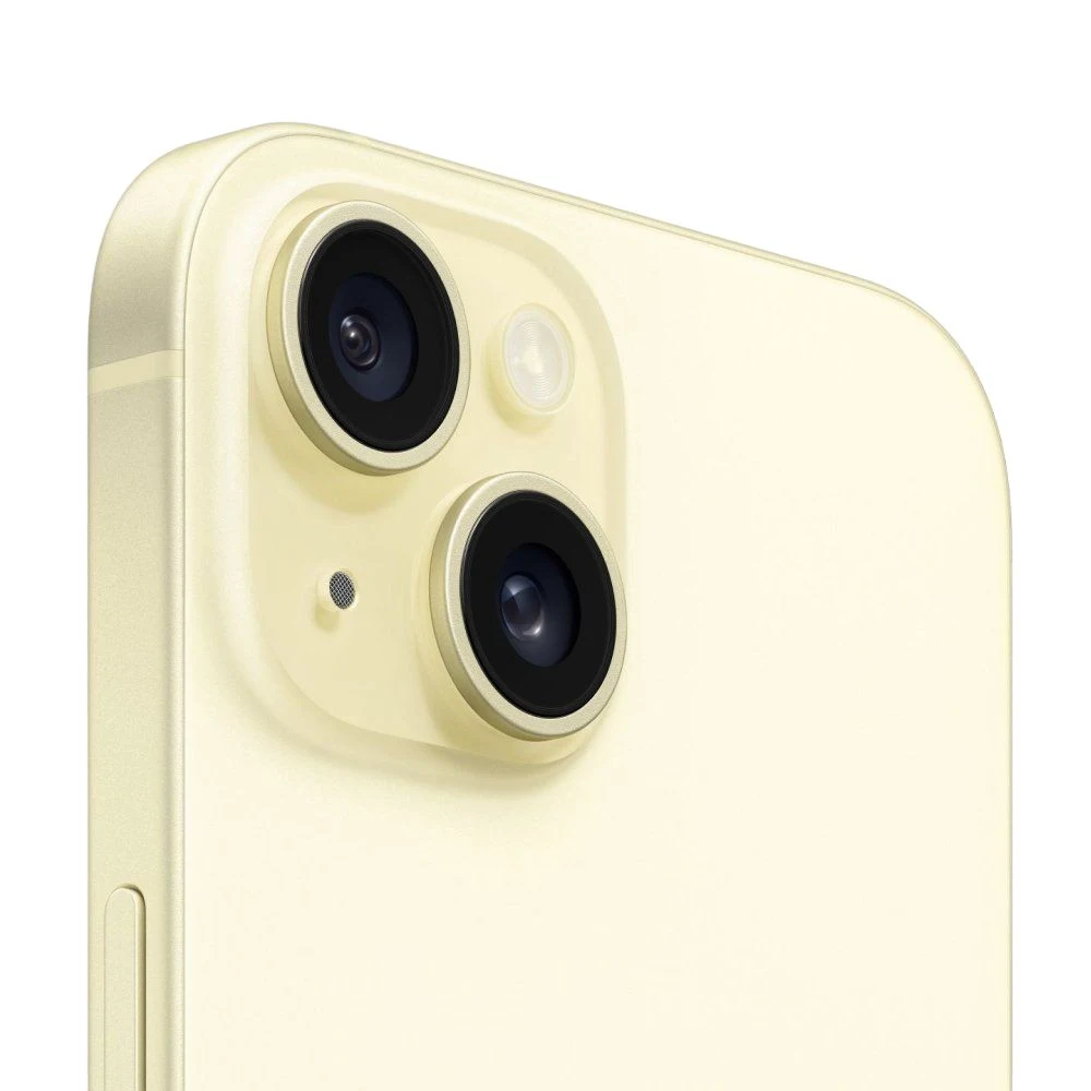 Смартфон Apple iPhone 15 128 ГБ (nano-SIM + eSIM). Цвет: желтый