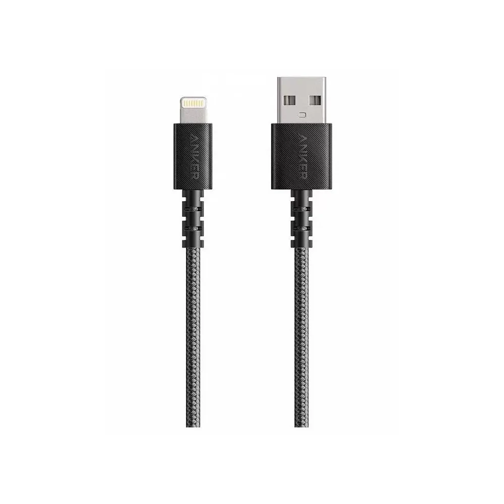 Кабель Anker PowerLine Select+ II USB-C — Lightning, MFI, 0.9м. Цвет: чёрный