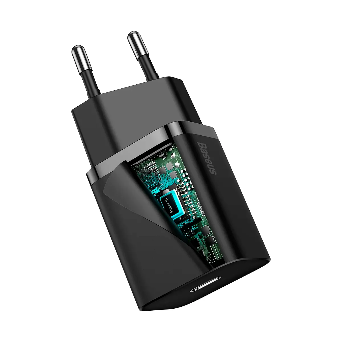 Адаптер питания Baseus USB-C 20W. Цвет: черный