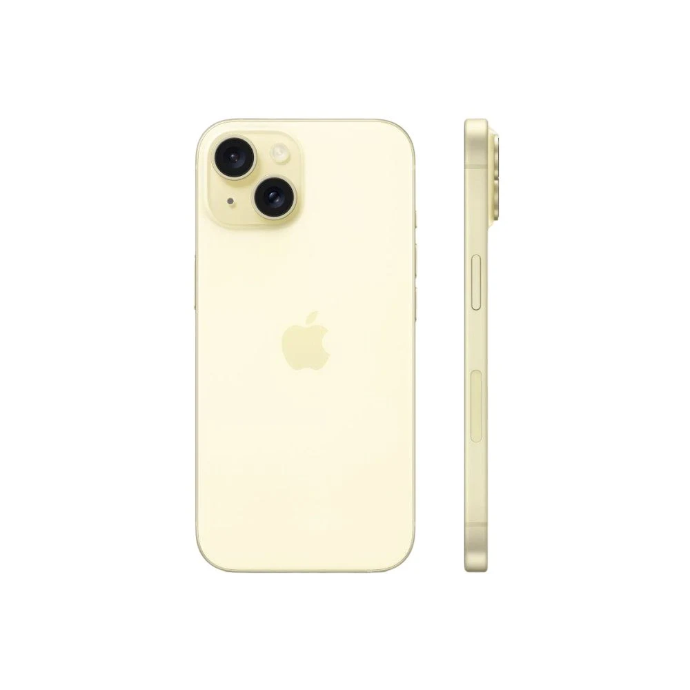 Смартфон Apple iPhone 15 128 ГБ (nano-SIM + eSIM). Цвет: желтый