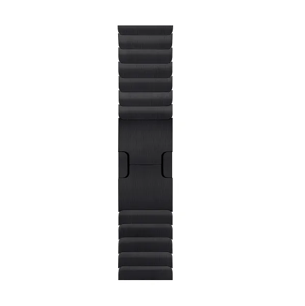 Блочный браслет Apple для Apple Watch 38мм. Цвет: "Черный космос"