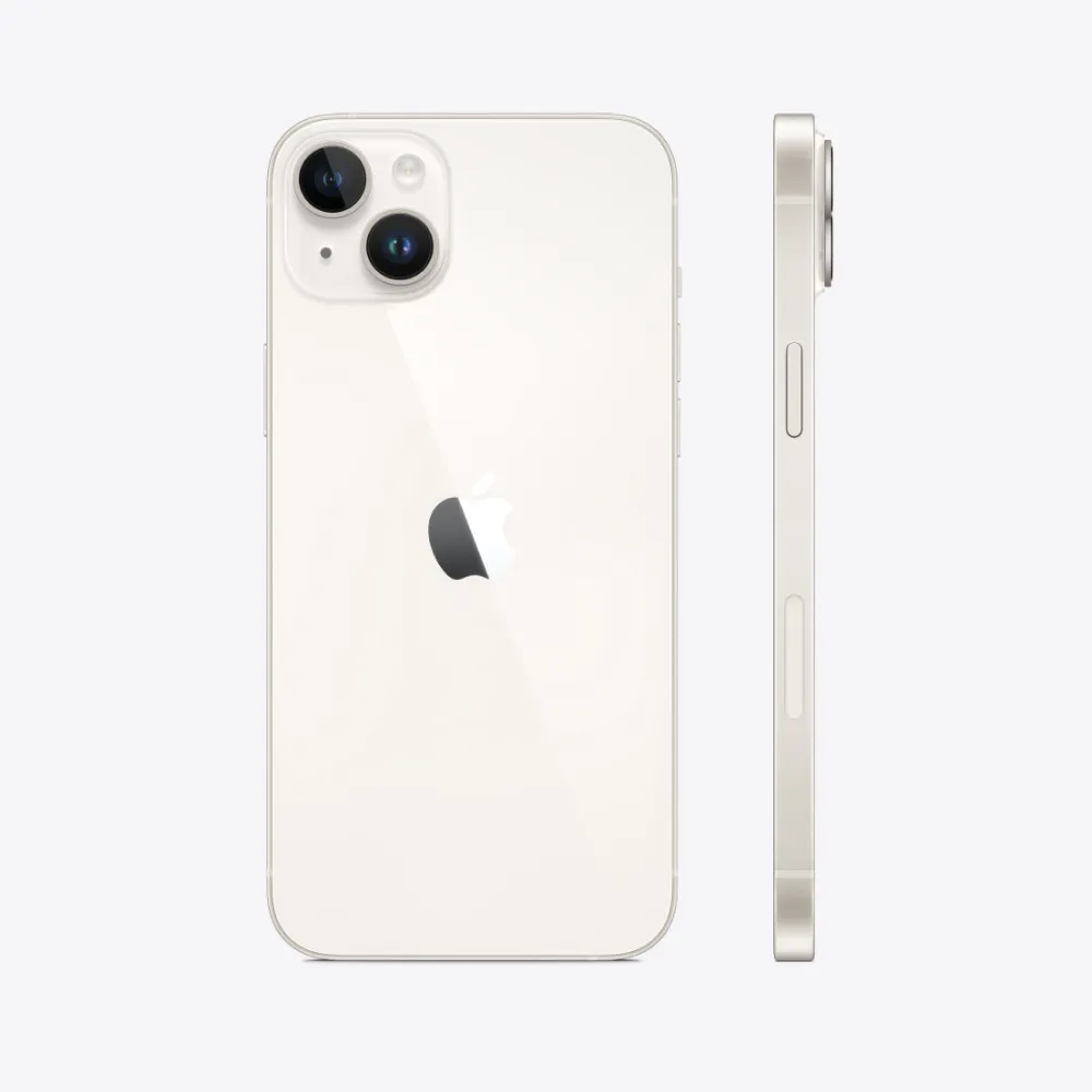 Смартфон Apple iPhone 14 Plus 128 ГБ. Цвет: "Сияющая звезда"