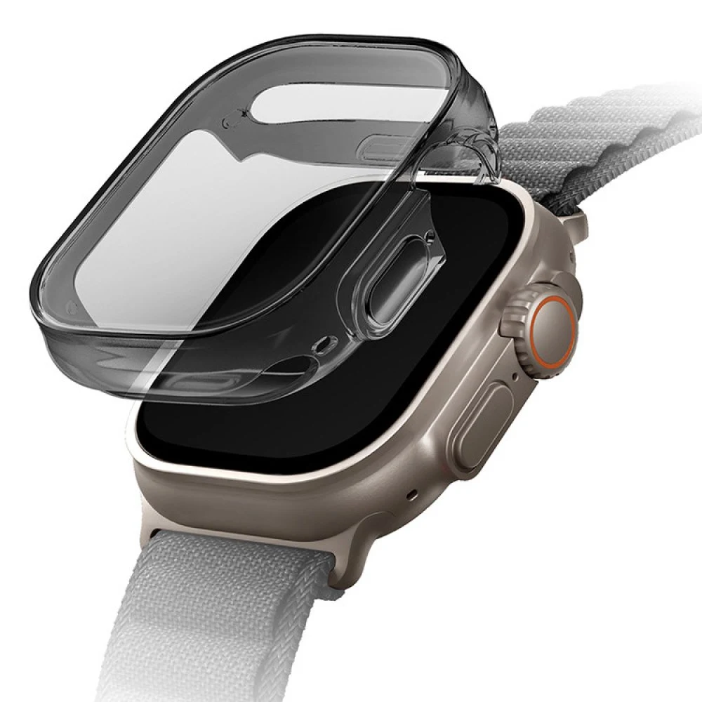 Чехол Uniq Garde для Apple Watch Ultra 49мм. Цвет: серый