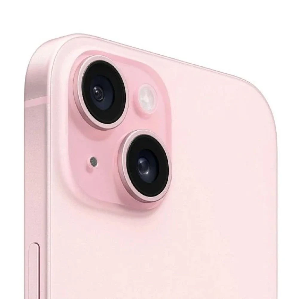 Смартфон Apple iPhone 15 128 ГБ (dual nano-SIM). Цвет: розовый