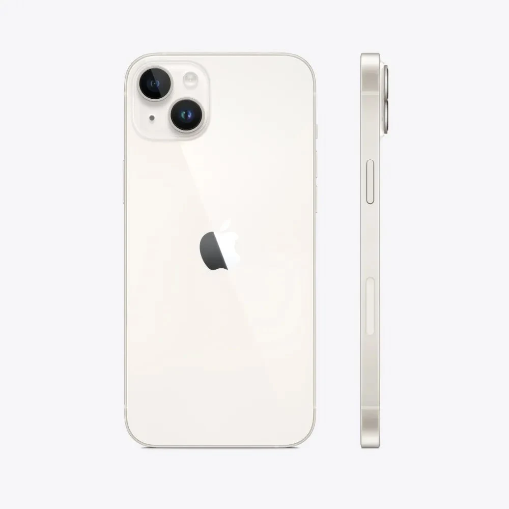 Смартфон Apple iPhone 14 Plus 256 ГБ. Цвет: "Сияющая звезда"