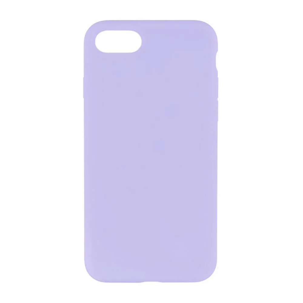 Чехол защитный vlp silicone case для iPhone SE 2020. Цвет: фиолетовый