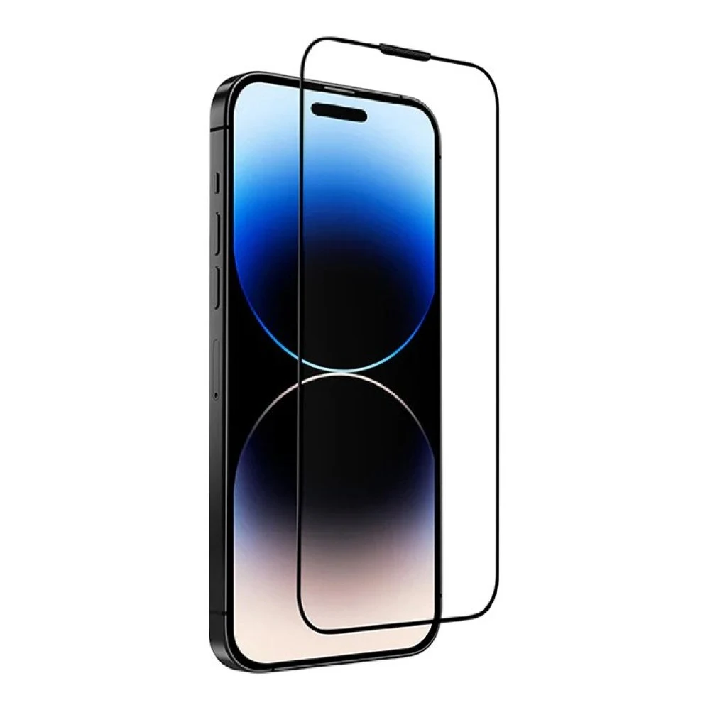 Защитное стекло Uniq OPTIX Privacy Clear/Black для iPhone 14 Pro Max