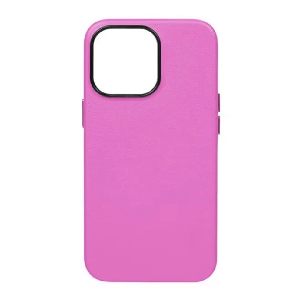 Чехол K-DOO Noble Collection Magsafe для iPhone 14 Pro Max, кожа. Цвет: розовый