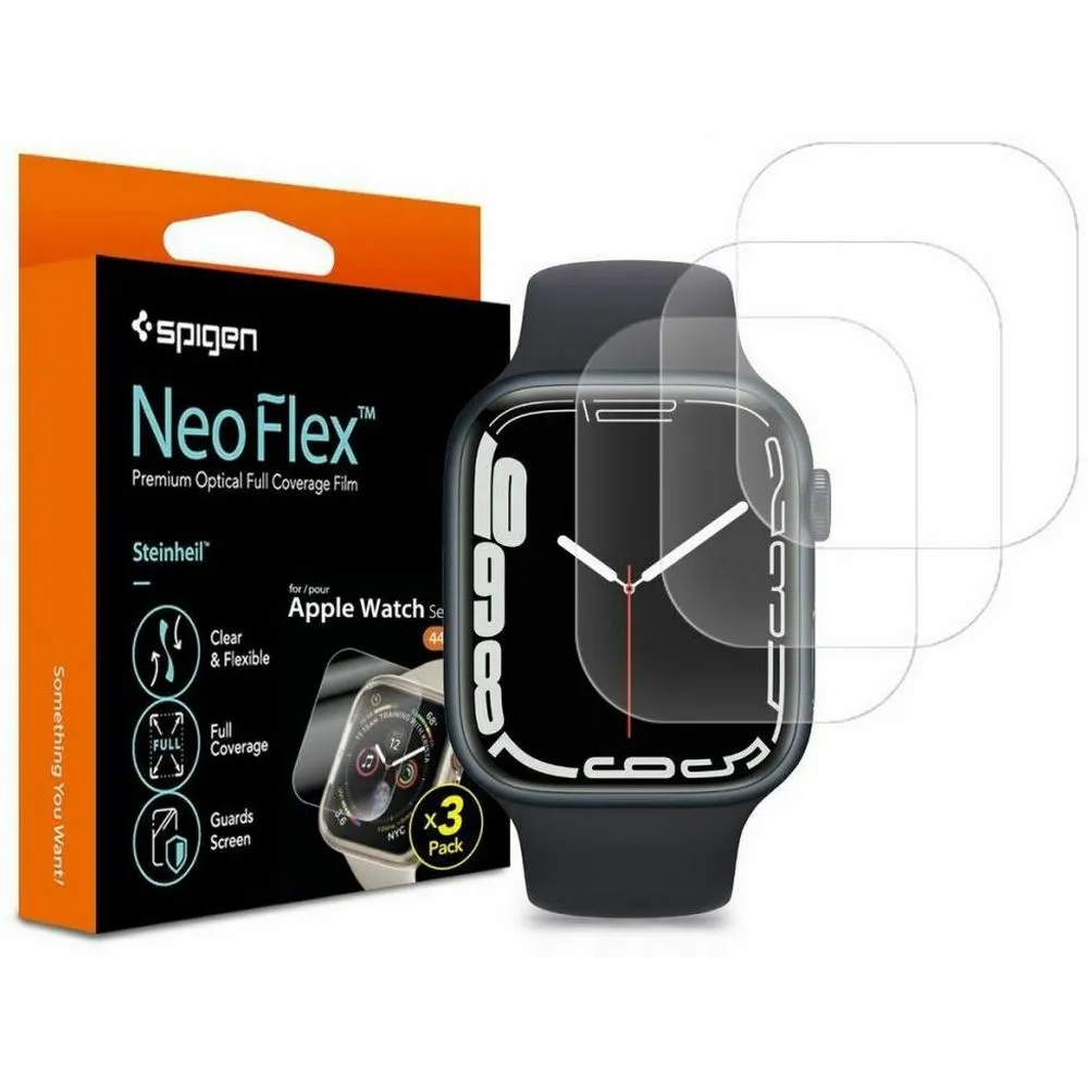 Защитная пленка Spigen Film Neo Flex для Apple Watch 7 45mm, 1шт.