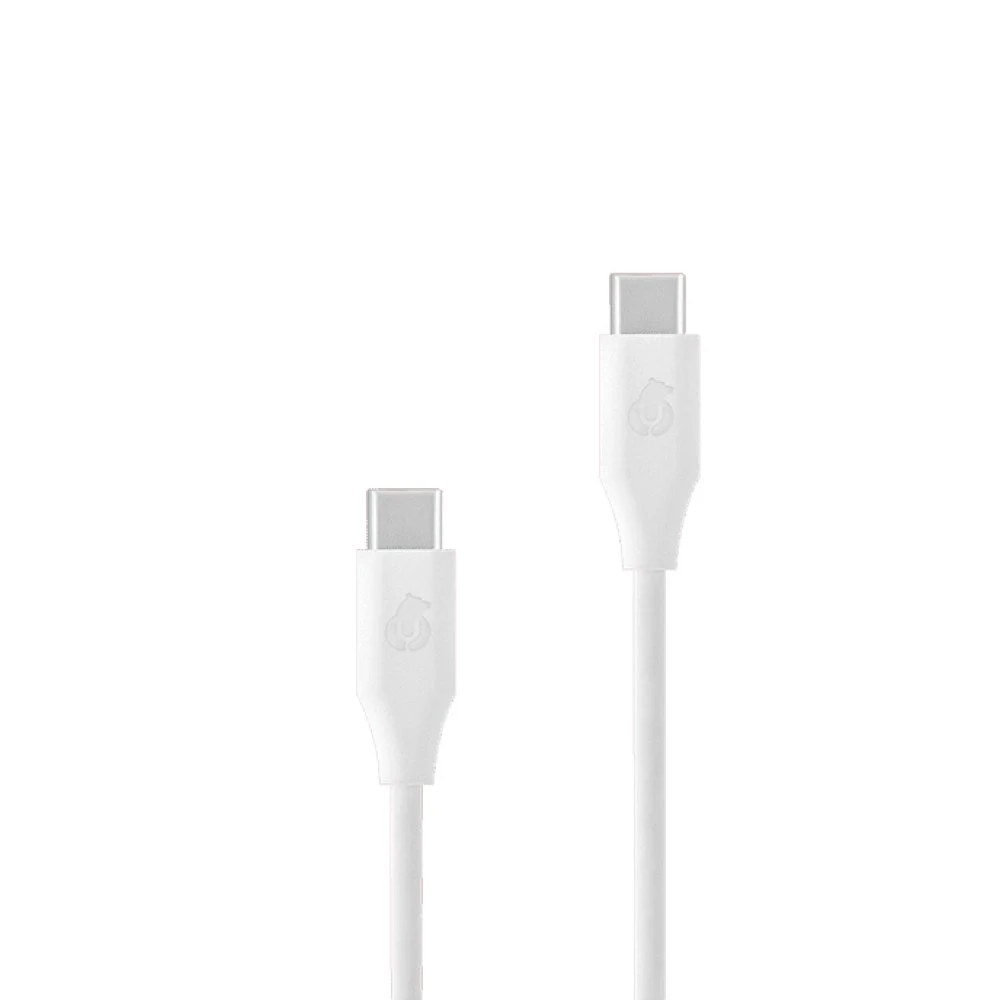 Кабель uBear Life Cable USB-C — USB-C, 60W, 1.2м. Цвет: белый