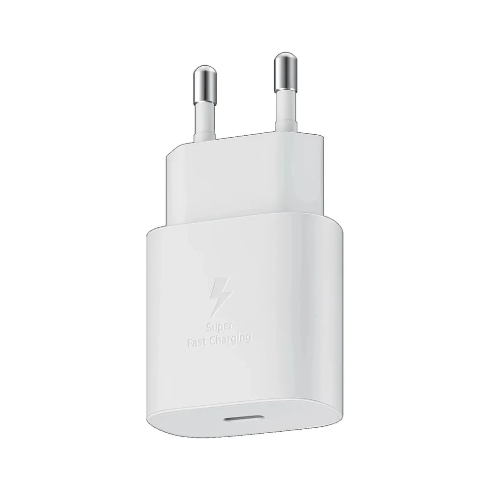 Сетевое зарядное устройство VLP 25W, USB-C, PD, PPS. Цвет: белый