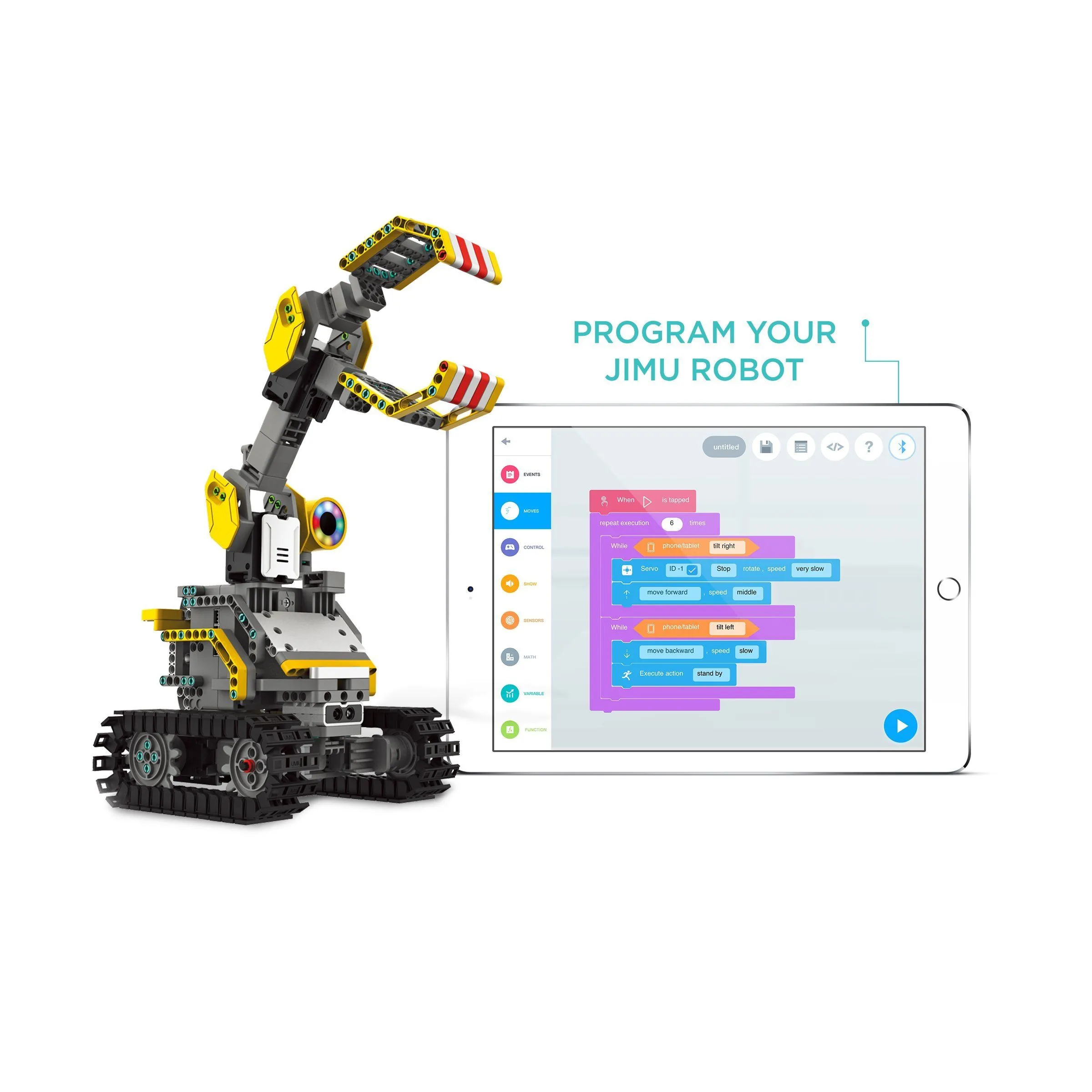 Робот-конструктор UBTech Jimu TrackBots Kit