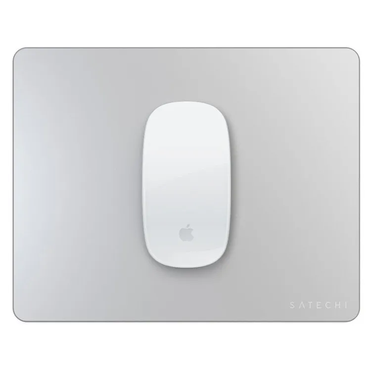 Коврик Satechi Aluminum Mouse Pad для компьютерной мыши. Материал алюминий. Цвет серебристый