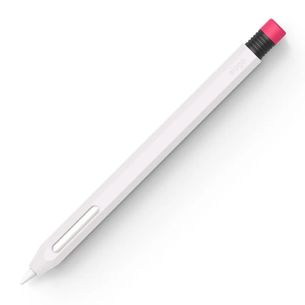 Чехол Elago для стилуса Apple Pencil 2, силикон. Цвет: белый