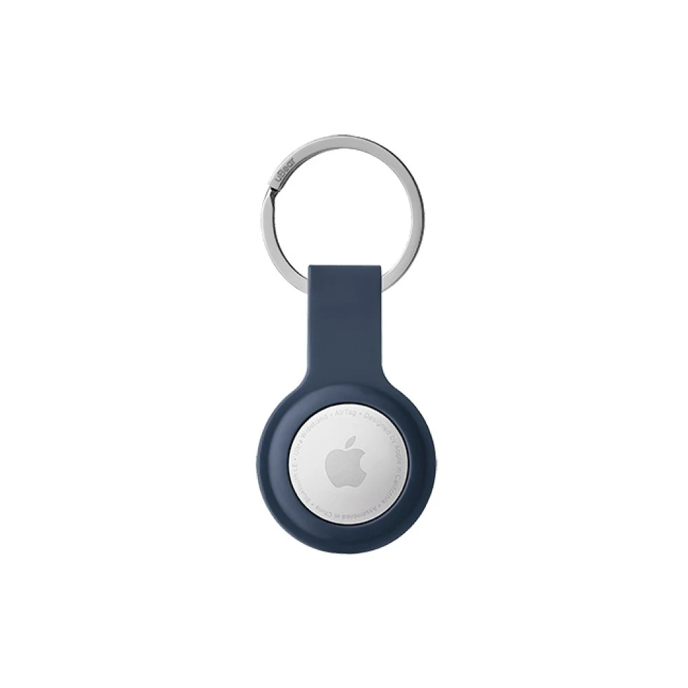 Чехол силиконовый Ubear Touch Ring Case для AirTag. Цвет: тёмно-синий