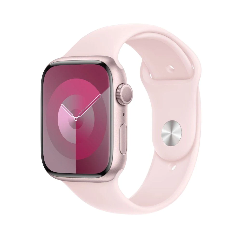 Apple Watch Series 9, 45мм, корпус из алюминия розового цвета