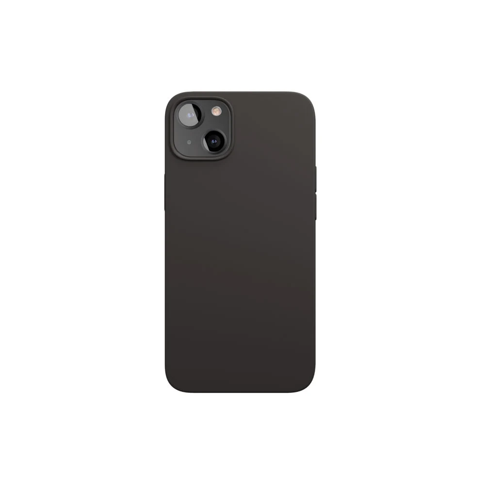 Чехол защитный vlp silicone case с Magsafe для iPhone 14 Plus. Цвет: чёрный