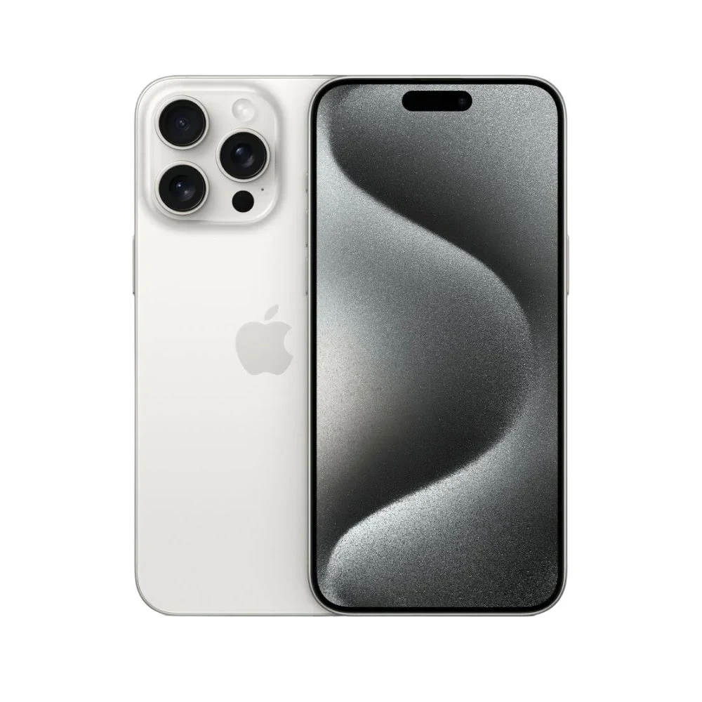 Смартфон Apple iPhone 15 Pro Max 256 ГБ. Цвет: "Белый Титановый"