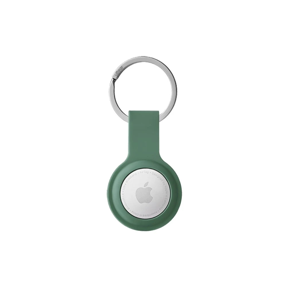 Чехол силиконовый Ubear Touch Ring Case для AirTag. Цвет: зелёный