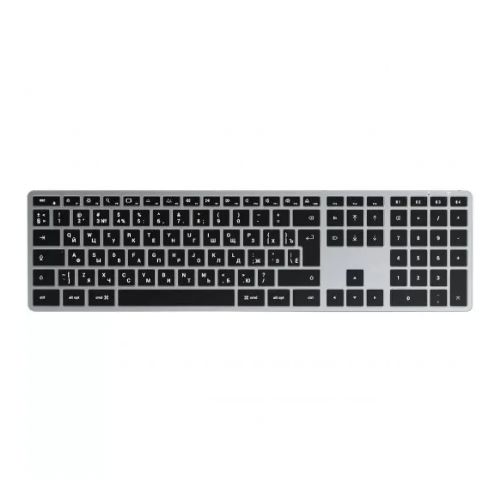Беспроводная клавиатура Satechi Slim X3 Bluetooth Keyboard. Цвет: "серый космос"