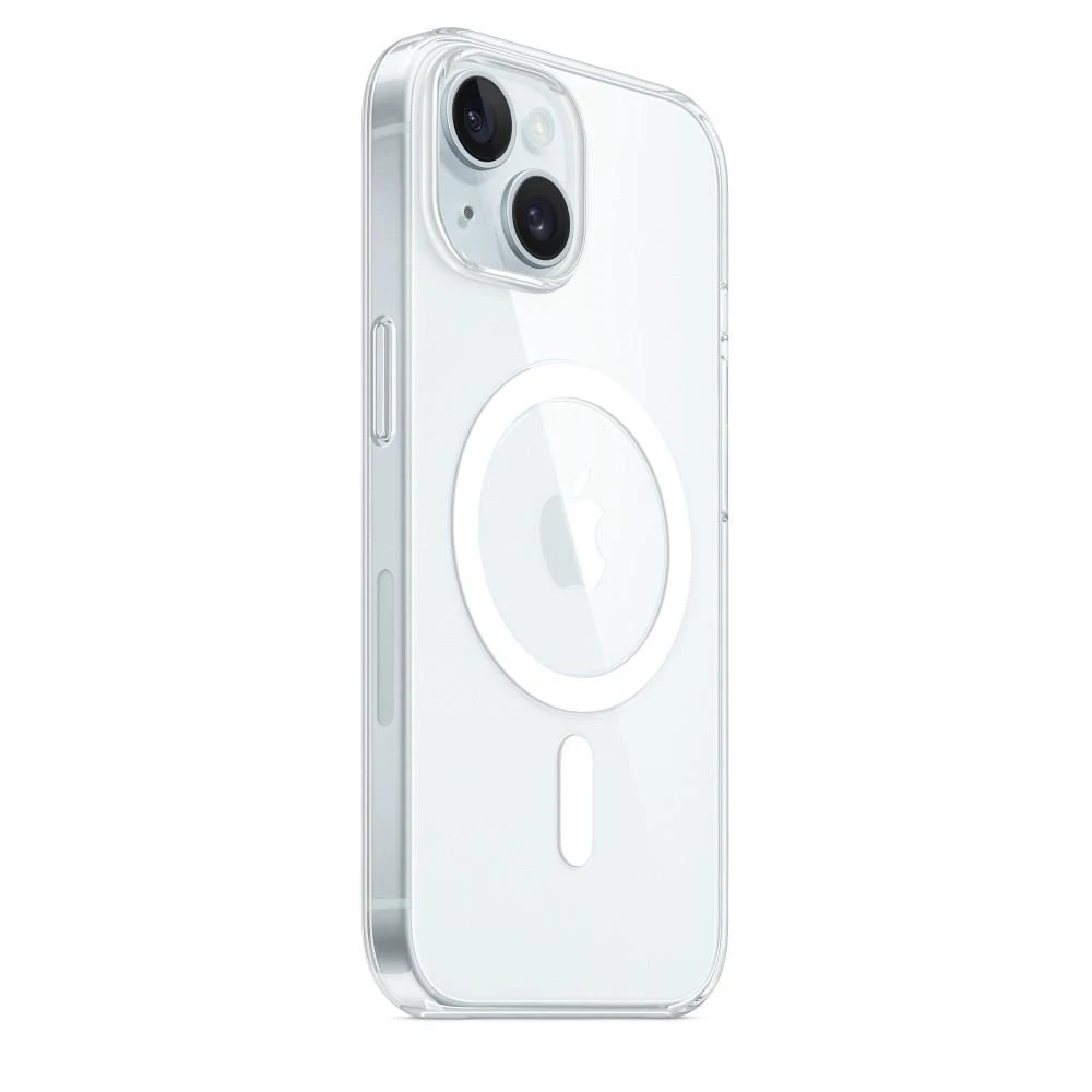 Силиконовый чехол Apple для iPhone 15 Clear Case with MagSafe
